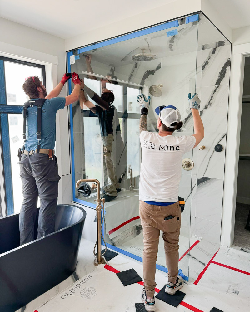 Glass Shower Calgary Installation Team